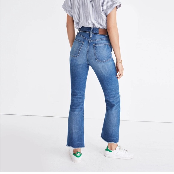 Madewell Retro Crop Bootcut Jean - Picture 4 of 9